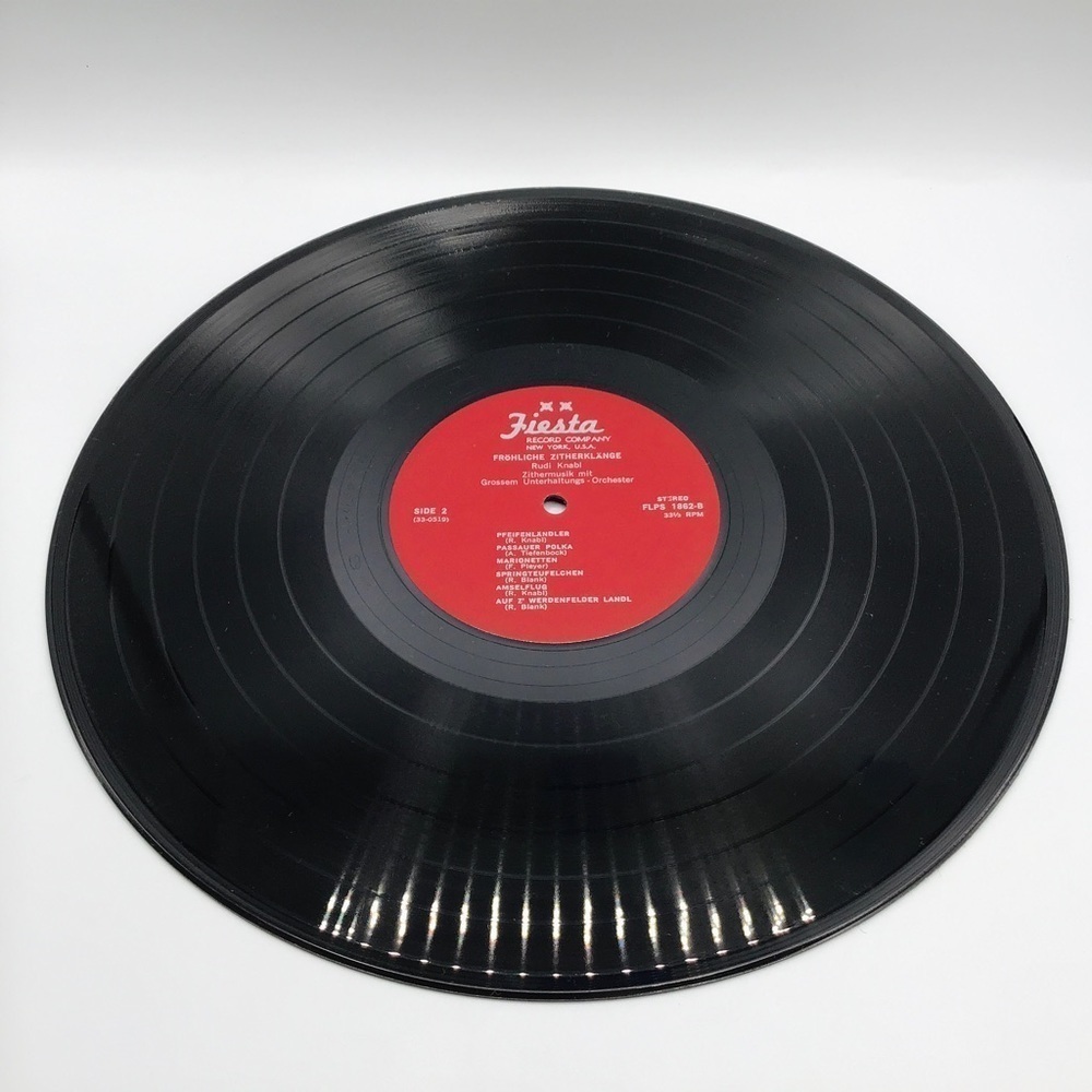 FROHLICHE Zitherklange Rudi Knabl Vinyl LP Album German Oktoberfest Fiesta Polka - Picture 4 of 4